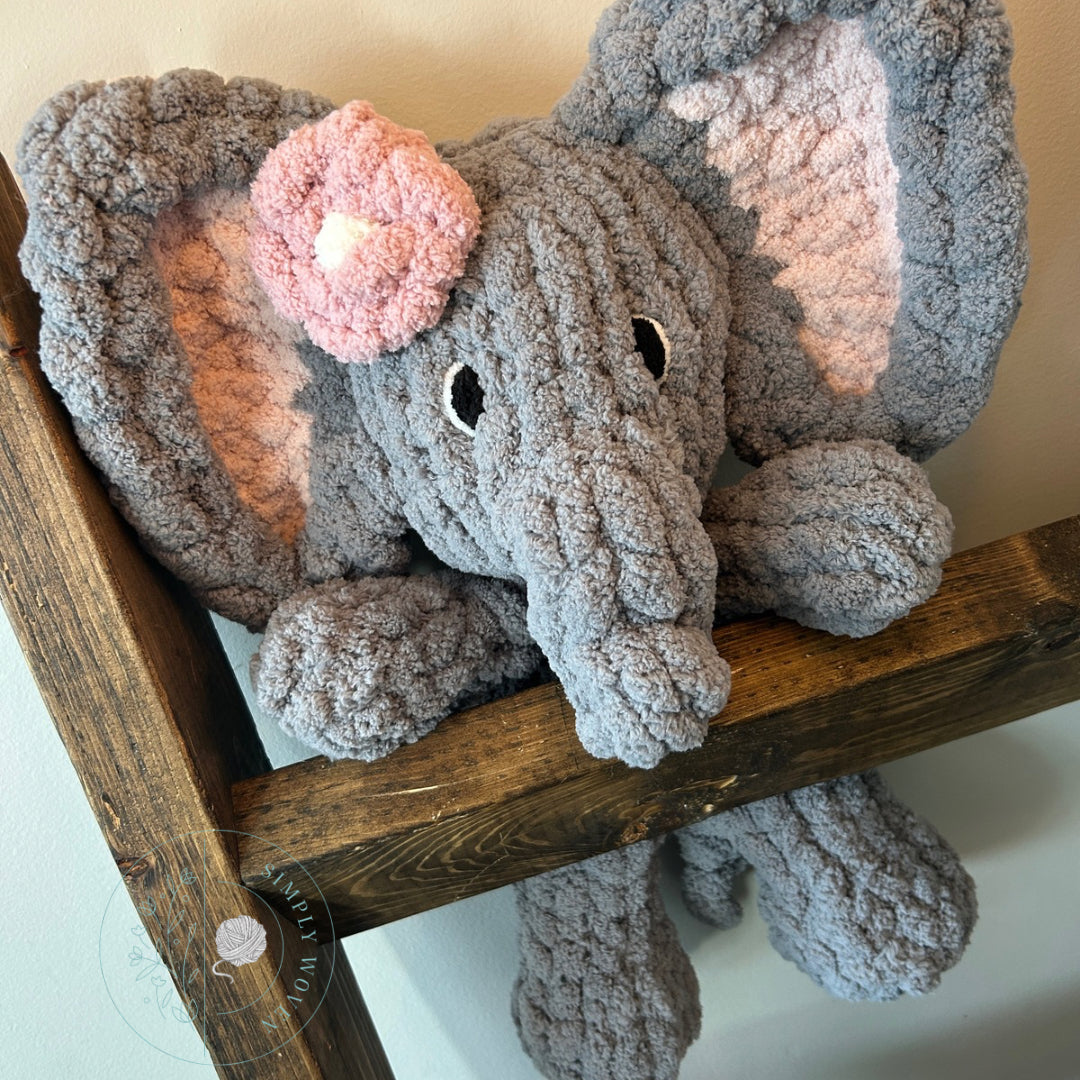 Elly the elephant snuggler
