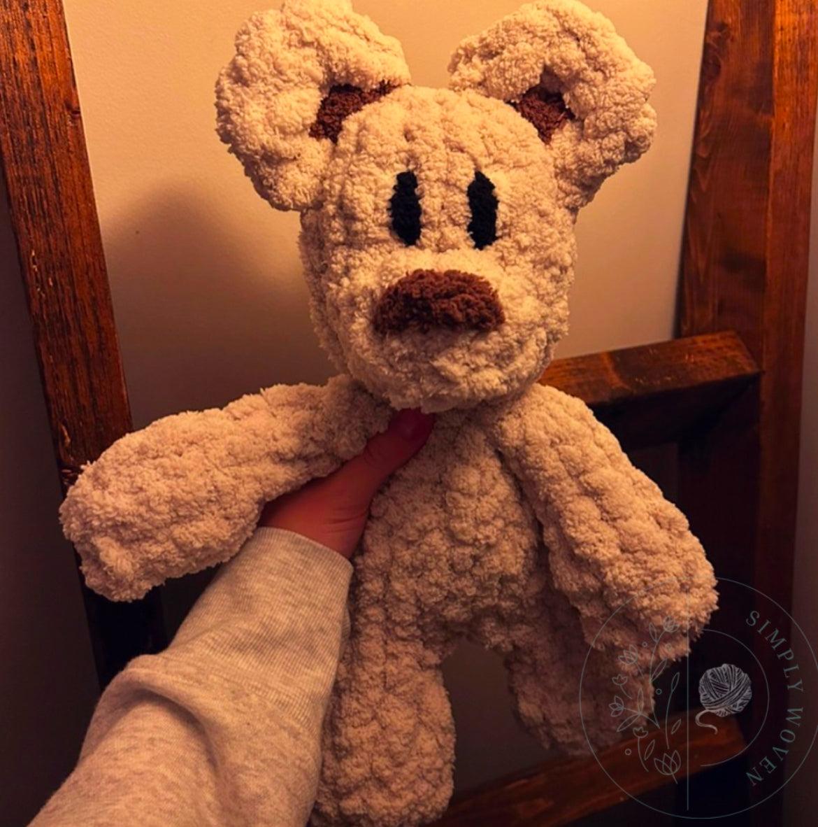 Mini buddy bear snuggler