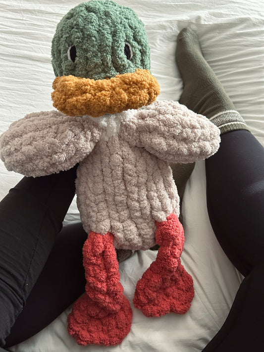 Mallard duck snuggler