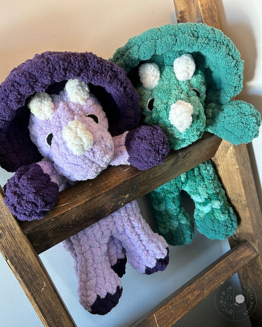 Triceratops snuggler