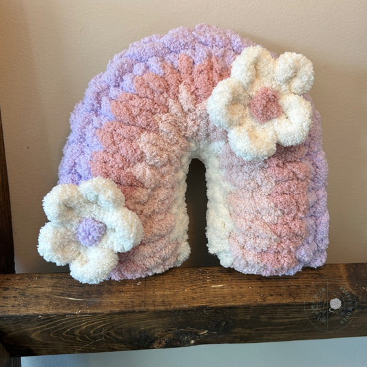 Mini rainbow pillow